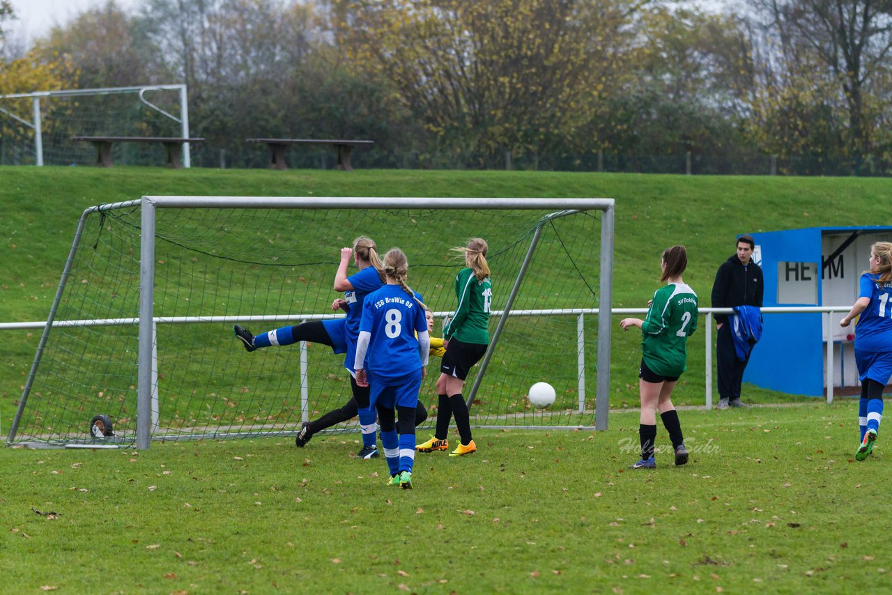 Bild 189 - B-Juniorinnen FSG BraWie 08 - SV Bokhorst : Ergebnis: 0:6